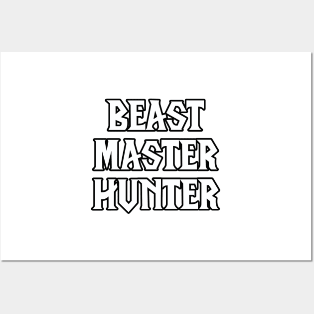 Beastmaster Hunter Wall Art by snitts